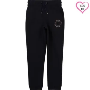 Boys Gold Logo Jogging Bottoms