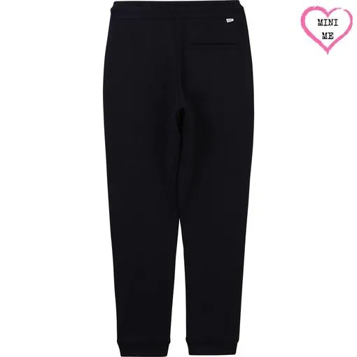 Boys Gold Logo Jogging Bottoms