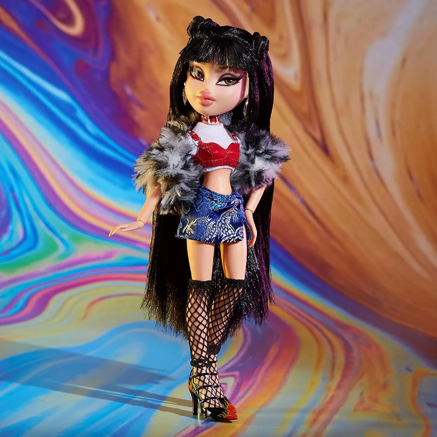 Bratz Collector Doll - Jade Premium 10” Doll With Articulation And 2 Deluxe Mix Match Outfits