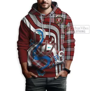 Brodie Dress Tartan Hoodie with Epic Bagpipe Style