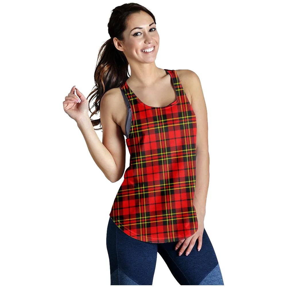 Brodie Modern Tartan Women Racerback Tanks