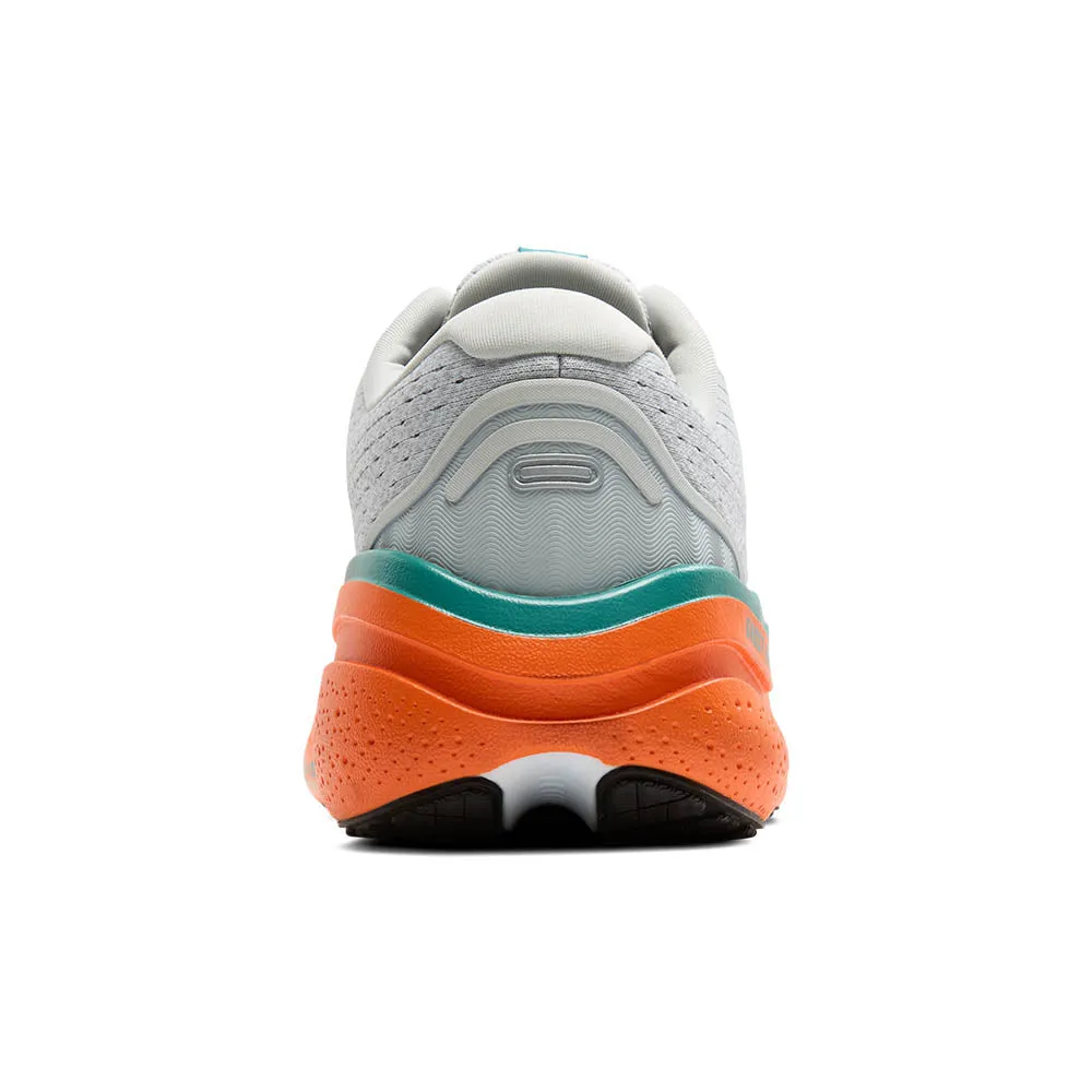 Brooks Ghost Max 2 (Mens) - Oyster Mushroom/Orange/Teal