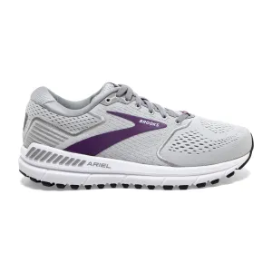 'Brooks' Women's Ariel 20 - Oyster / Alloy / Grape