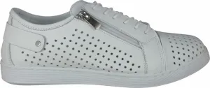 Cabello EG17 Leather Sneaker - White