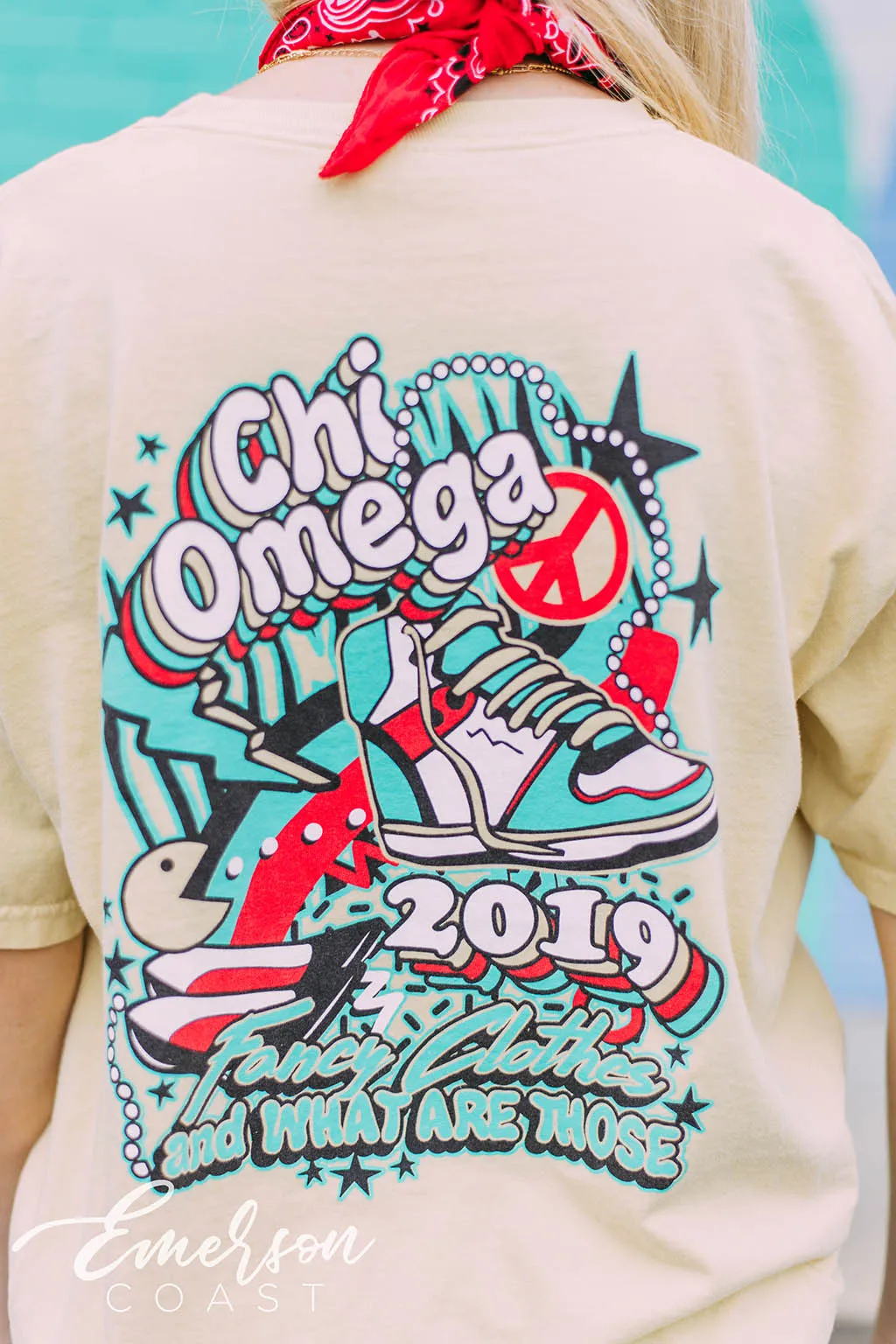 Chi Omega Fancy Shoes and What Are Those Tee