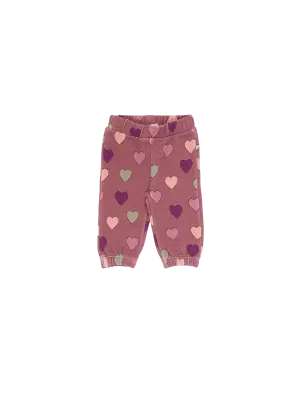 CHRISTY BABY JOGGING-Hearts Print