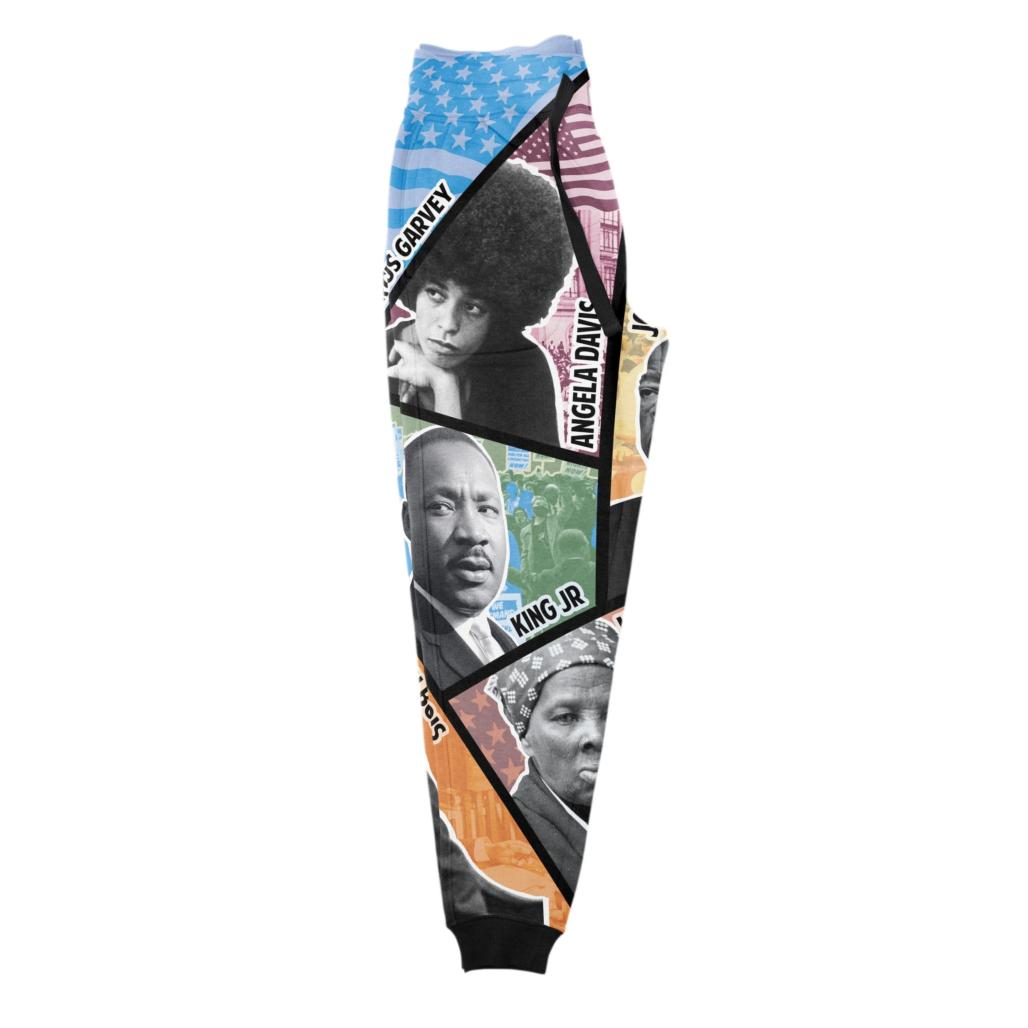 Civil Rights Icons All-over Hoodie And Joggers Set