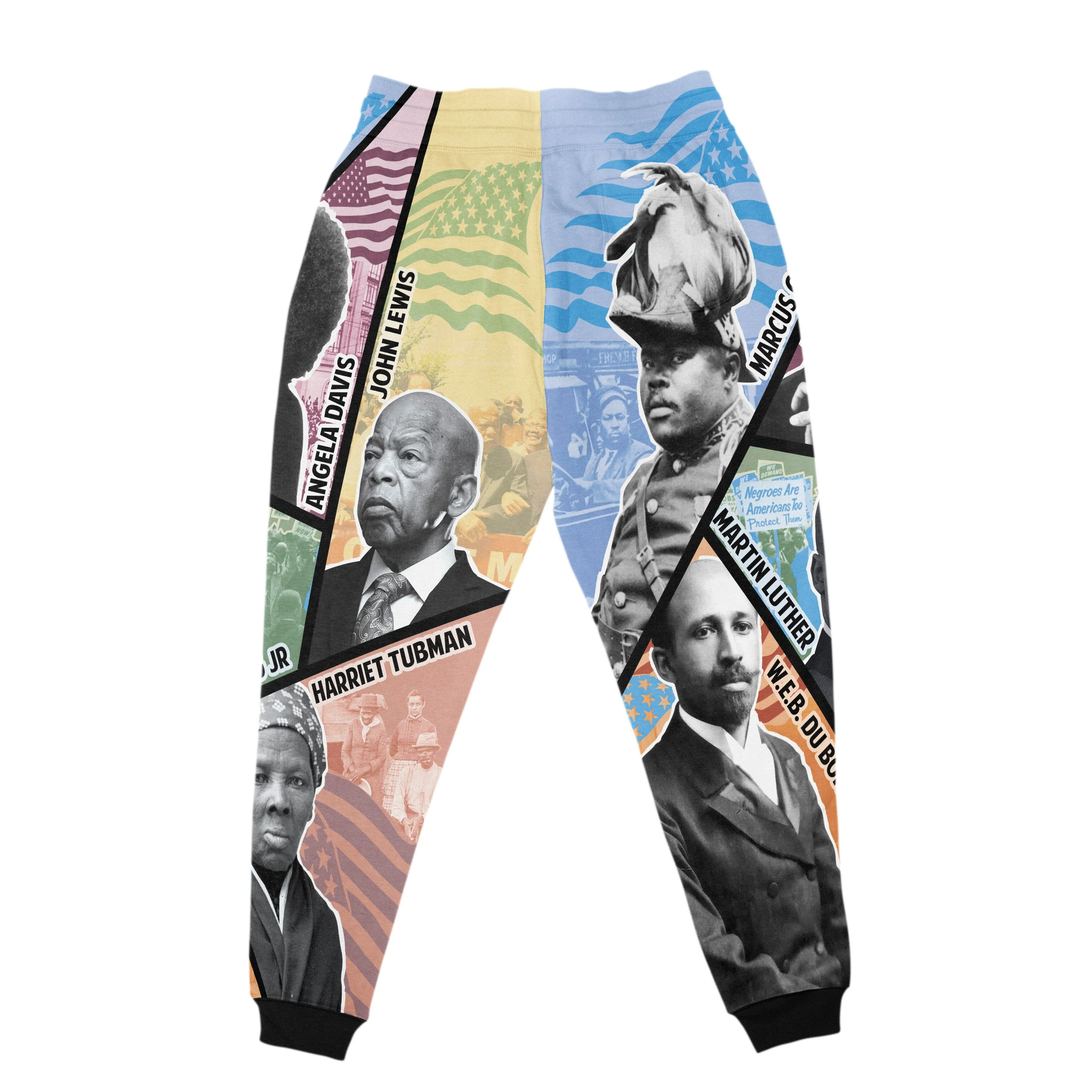 Civil Rights Icons All-over Hoodie And Joggers Set