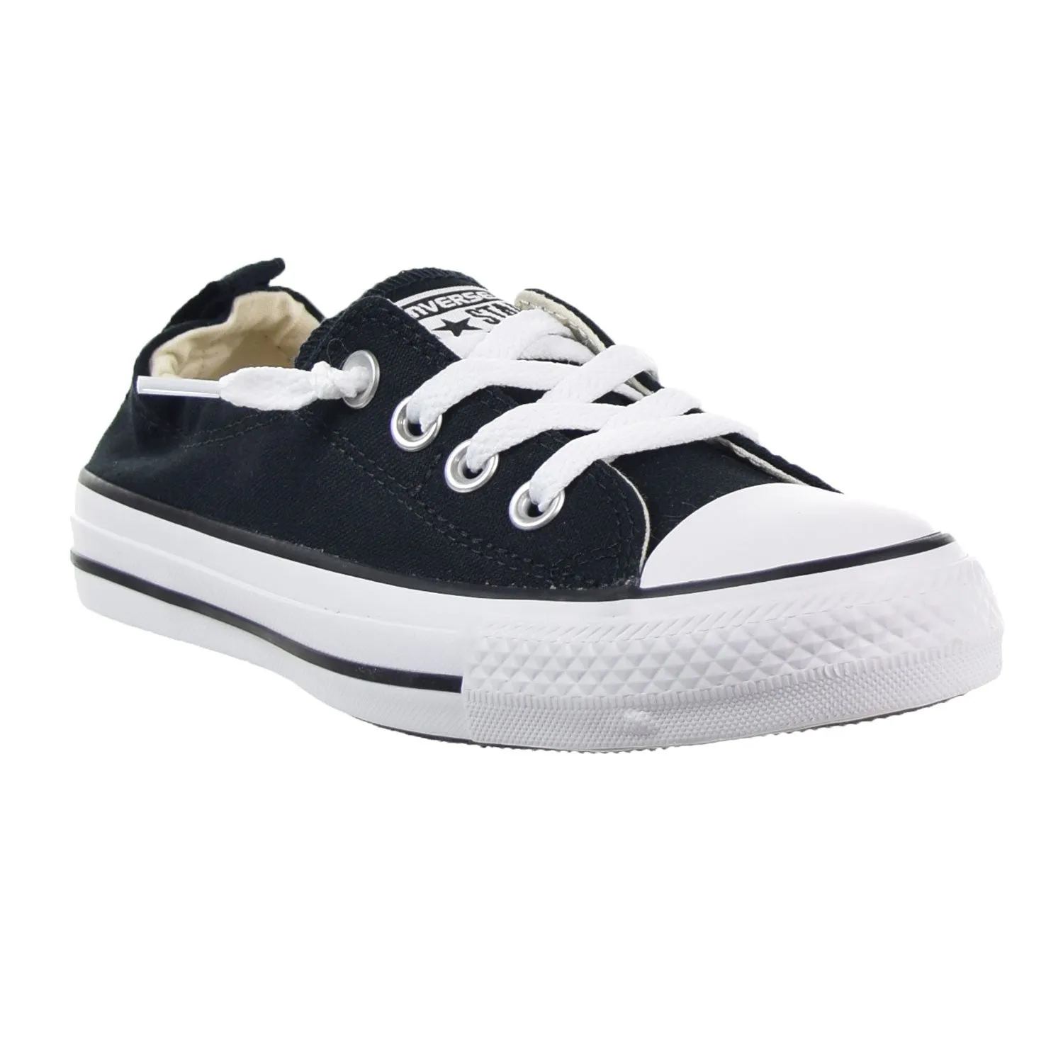 Converse Chuck Taylor All Star Shoreline Womens Slip-On Shoes Black