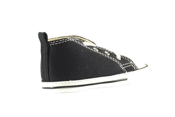 Converse Chuck Taylor First Star Infants/Toddlers Shoes Black/White