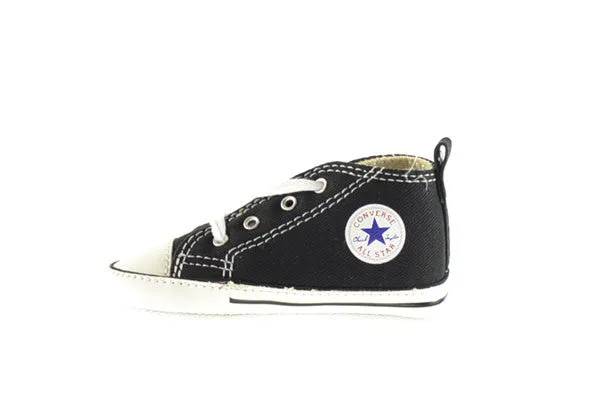 Converse Chuck Taylor First Star Infants/Toddlers Shoes Black/White