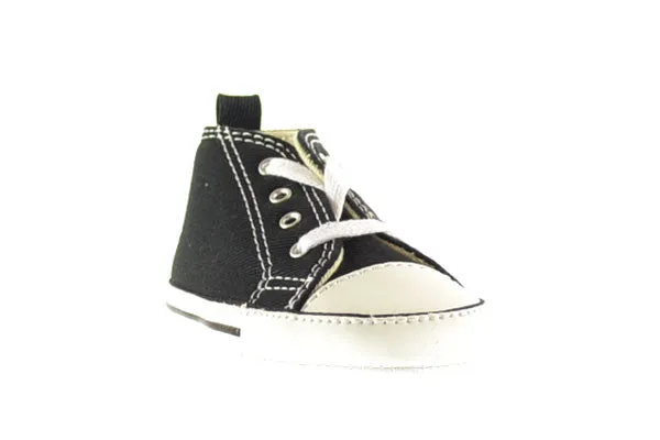 Converse Chuck Taylor First Star Infants/Toddlers Shoes Black/White