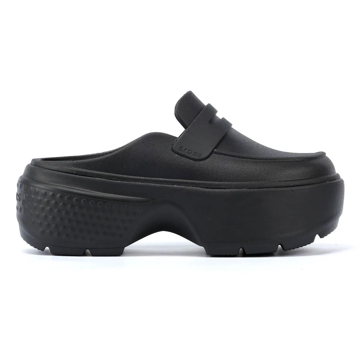 Crocs Stomp Women's Black Loafers