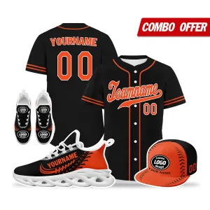 Custom Black Jersey MaxSoul Shoes and Hat Combo Offer Personalized ZH-bd0b00e0-b9