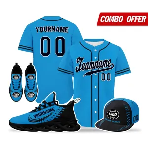 Custom Blue Jersey MaxSoul Shoes and Hat Combo Offer Personalized ZH-bd0b00e0-bc