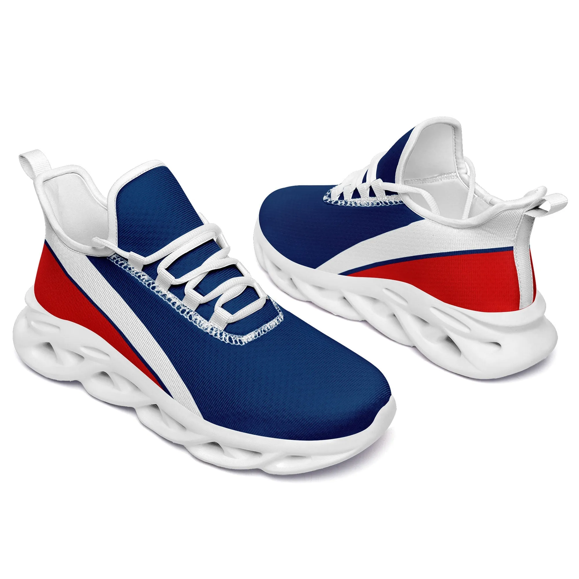 Custom Blue Red Jersey MaxSoul Shoes and Hat Combo Offer Personalized ZH-bd0b007e-f