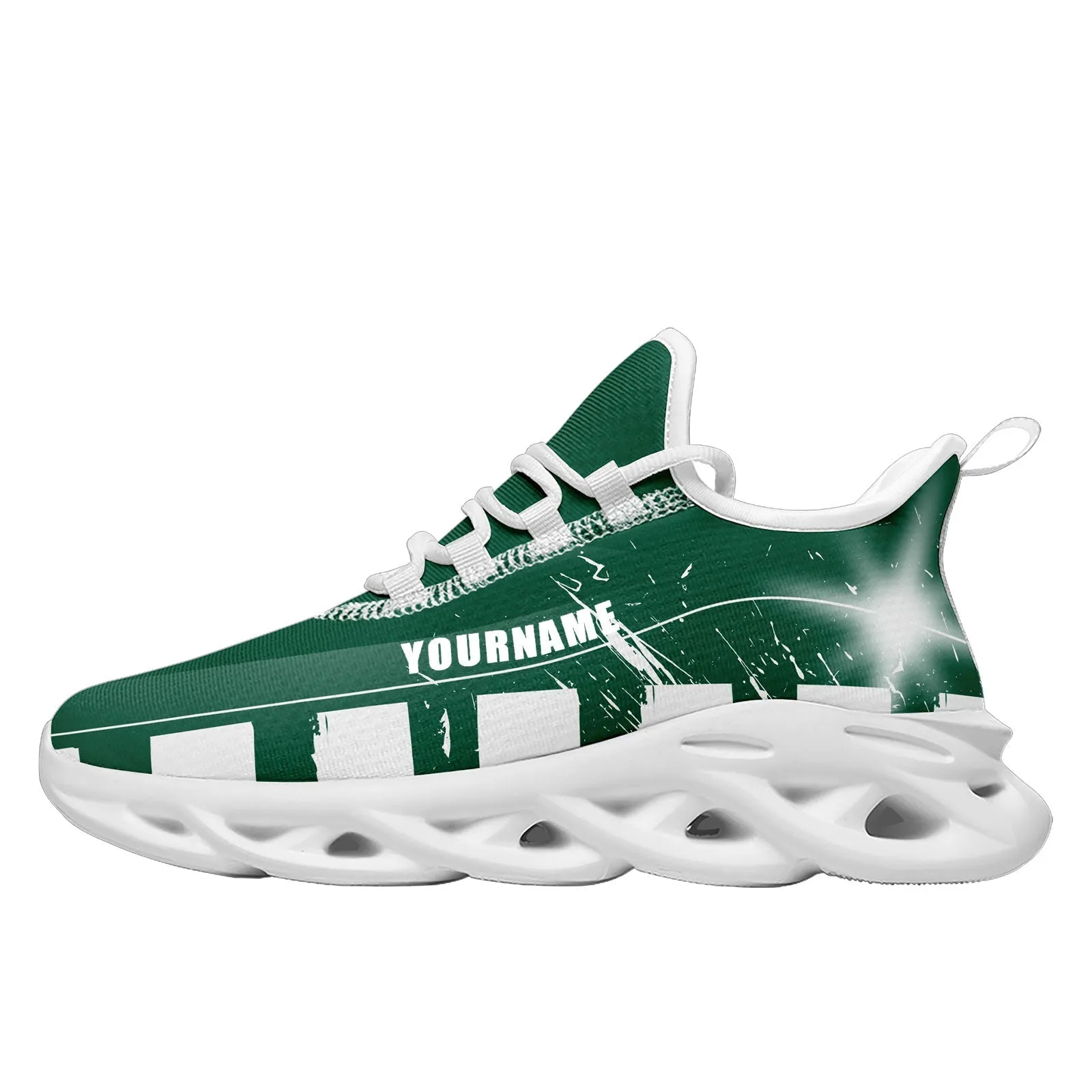 Custom Green White New York Maxsoul Shoes Personalized Sneaker FN003-D020260-28 Custom Online