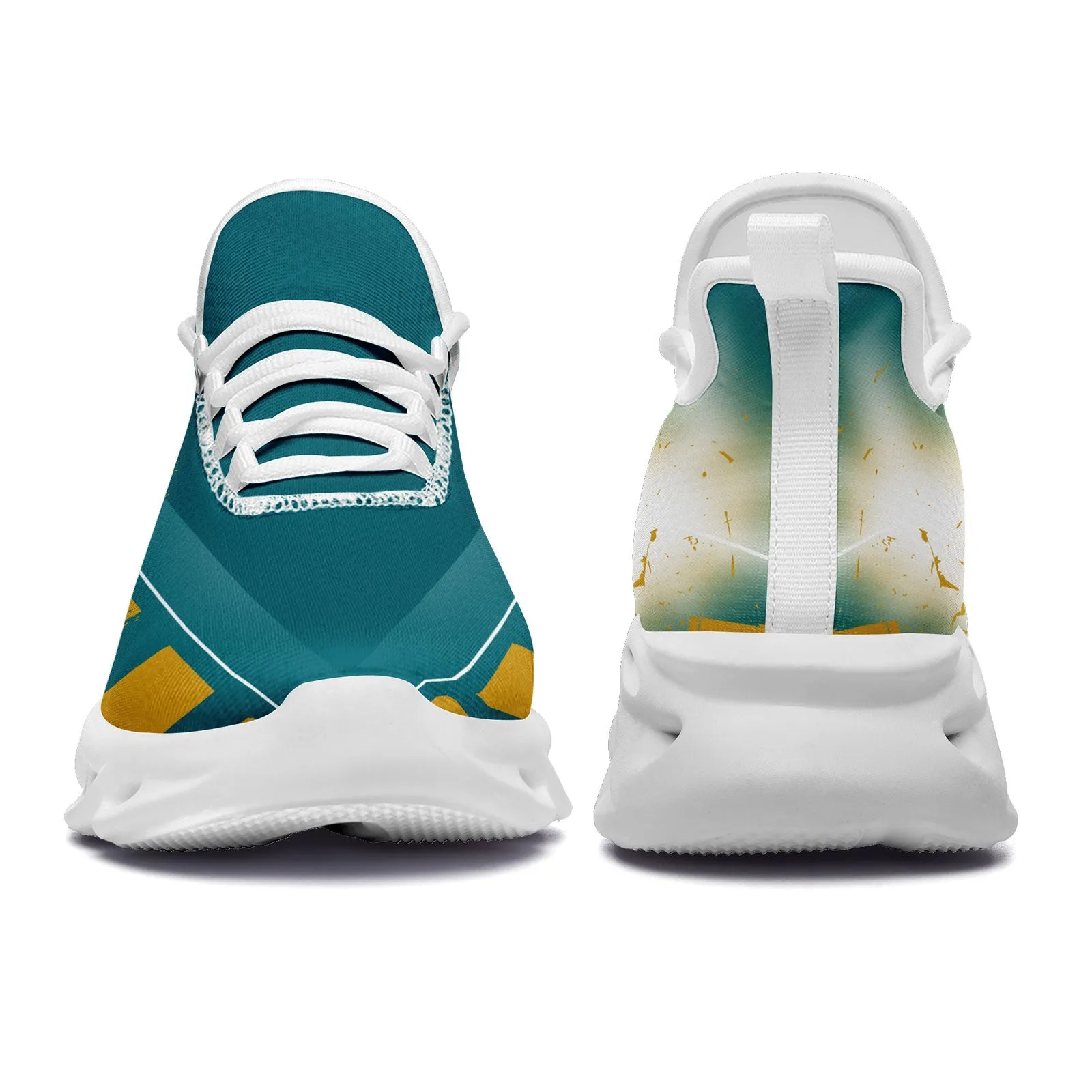 Custom Green Yellow Jacksonville Maxsoul Shoes Personalized Sneaker FN003-D020260-16 Custom Online