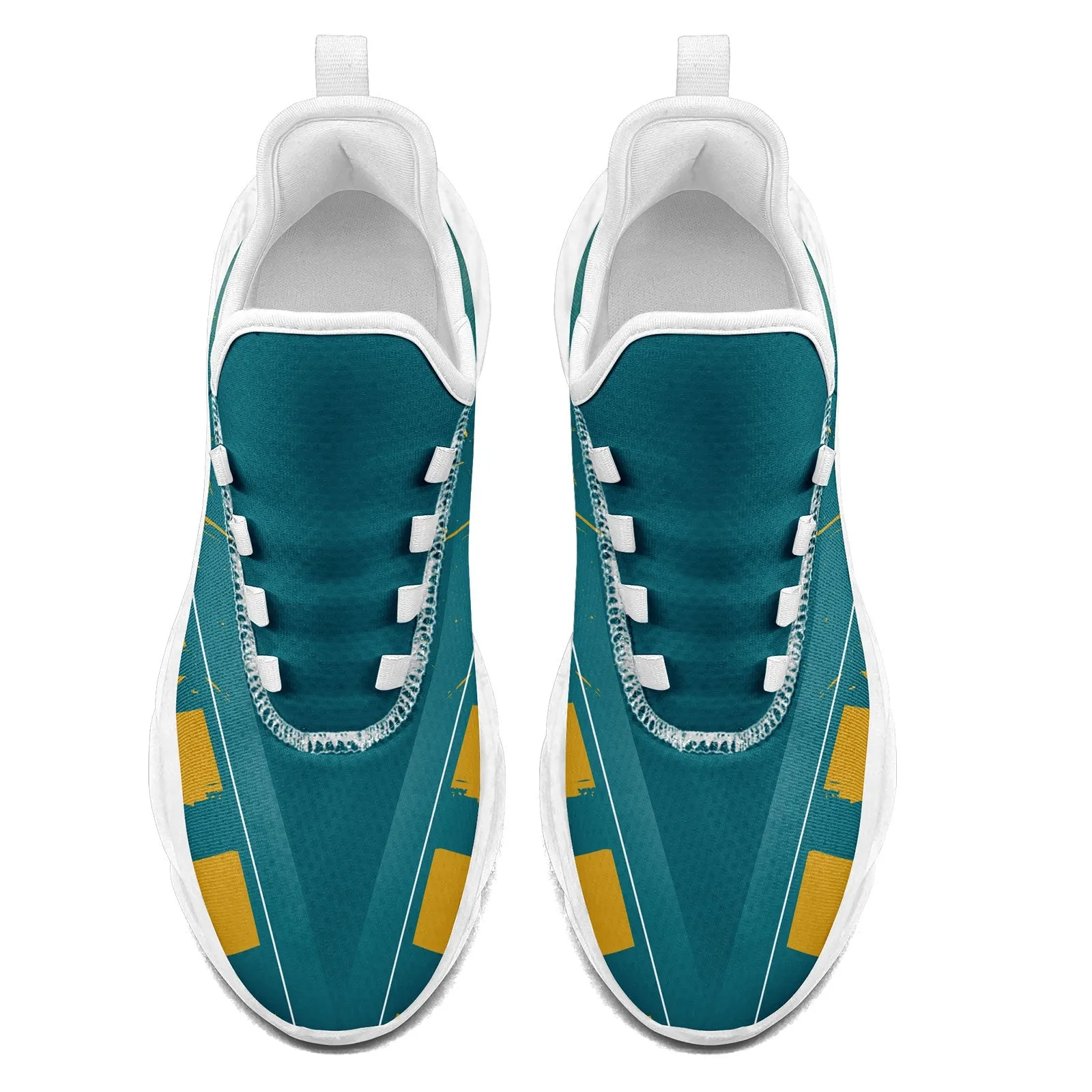 Custom Green Yellow Jacksonville Maxsoul Shoes Personalized Sneaker FN003-D020260-16 Custom Online