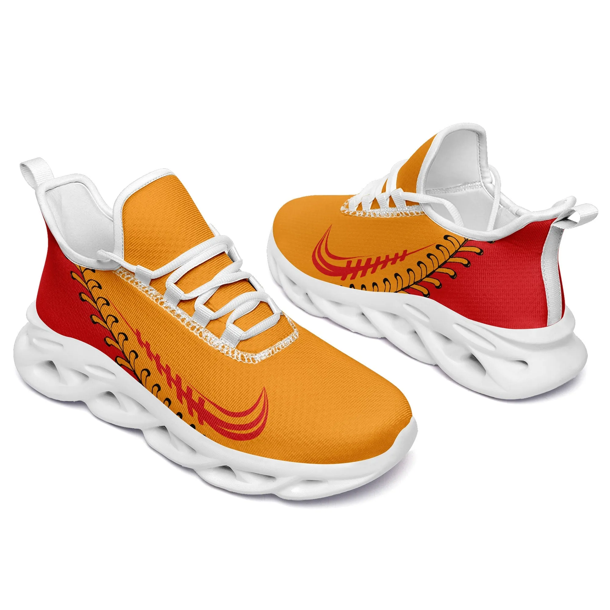 Custom Orange Jersey MaxSoul Shoes and Hat Combo Offer Personalized ZH-bd0b00e0-ad