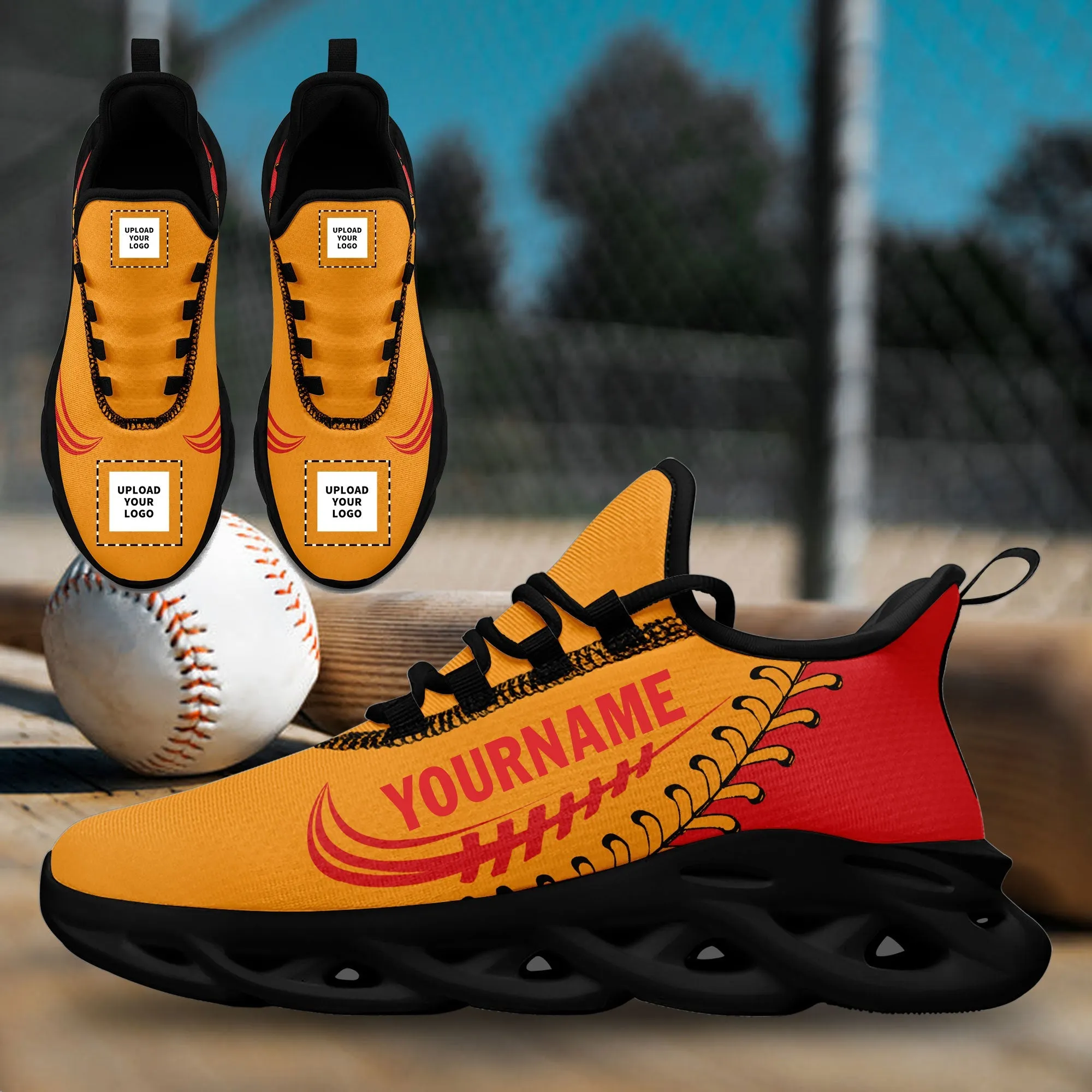 Custom Orange Jersey MaxSoul Shoes and Hat Combo Offer Personalized ZH-bd0b00e0-ad