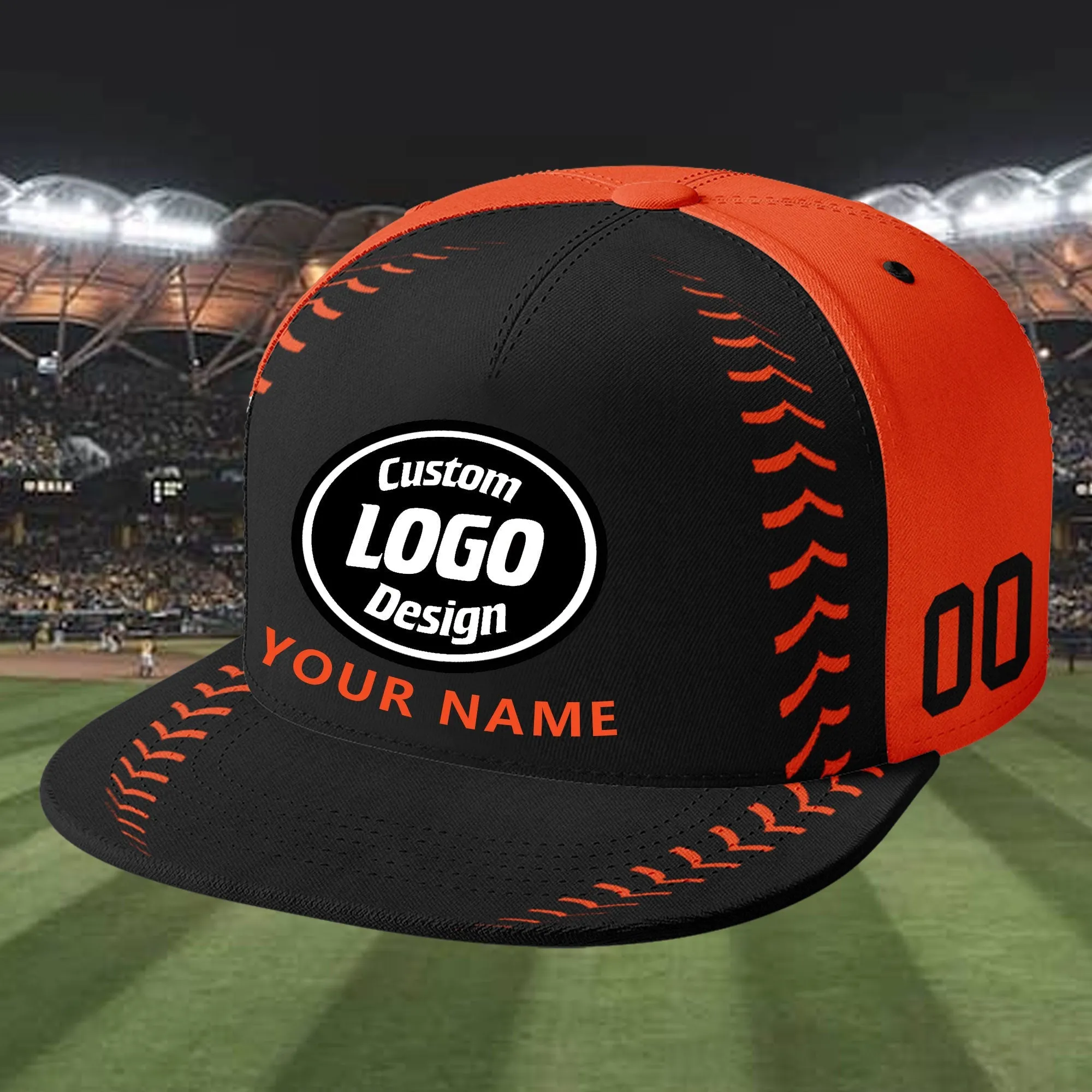 Custom Orange Jersey MaxSoul Shoes and Hat Combo Offer Personalized ZH-bd0b00e0-b0