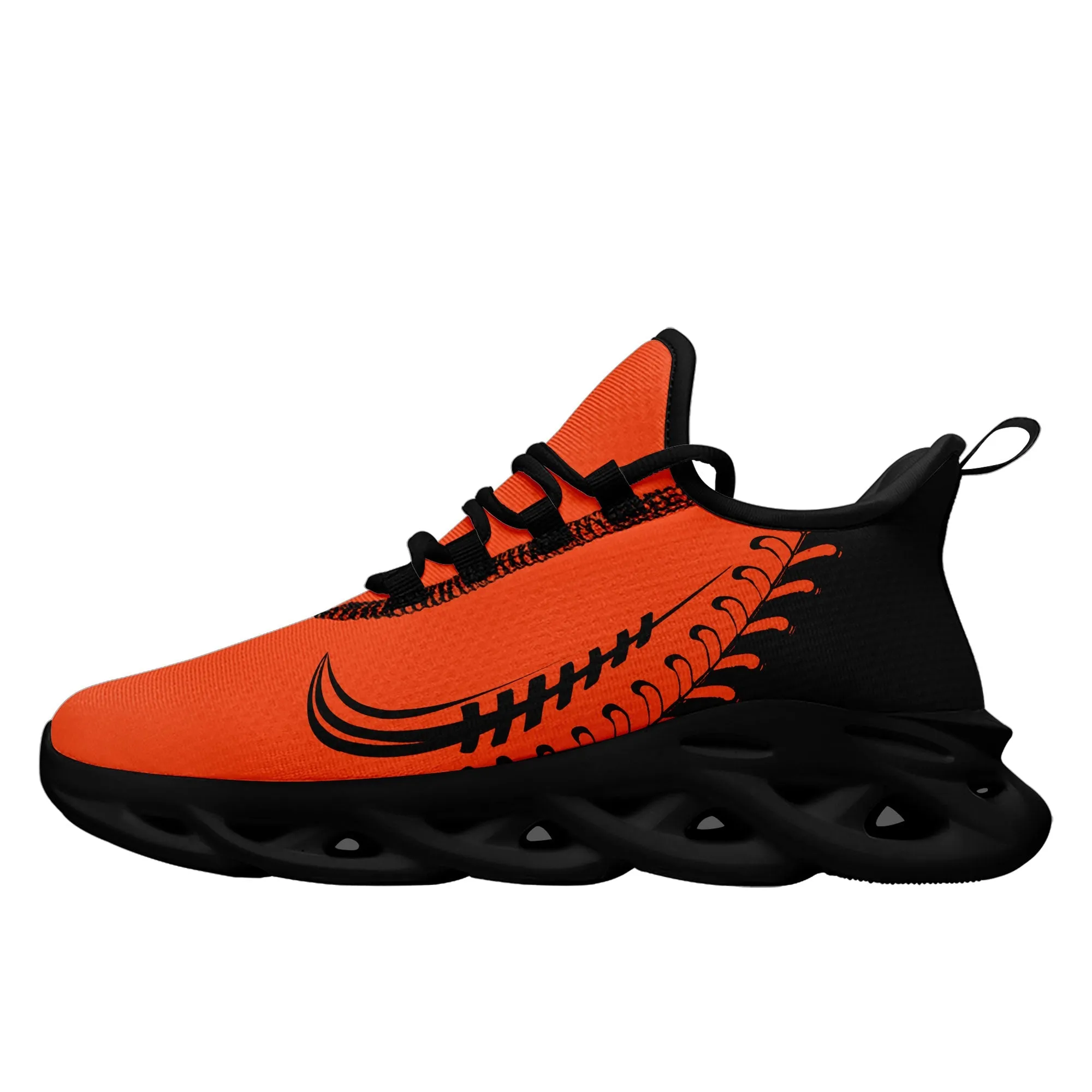 Custom Orange Jersey MaxSoul Shoes and Hat Combo Offer Personalized ZH-bd0b00e0-b0