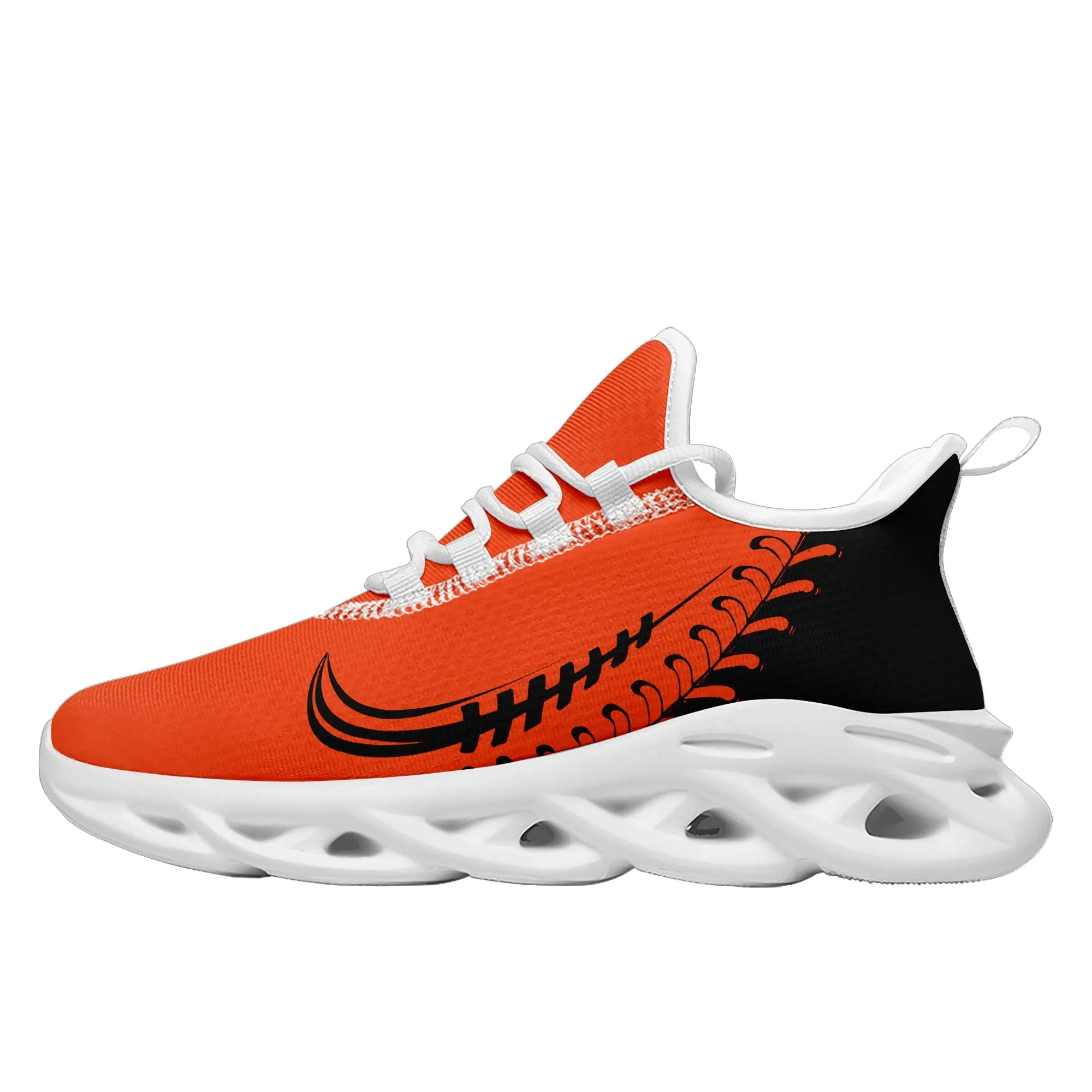 Custom Orange Jersey MaxSoul Shoes and Hat Combo Offer Personalized ZH-bd0b00e0-b0