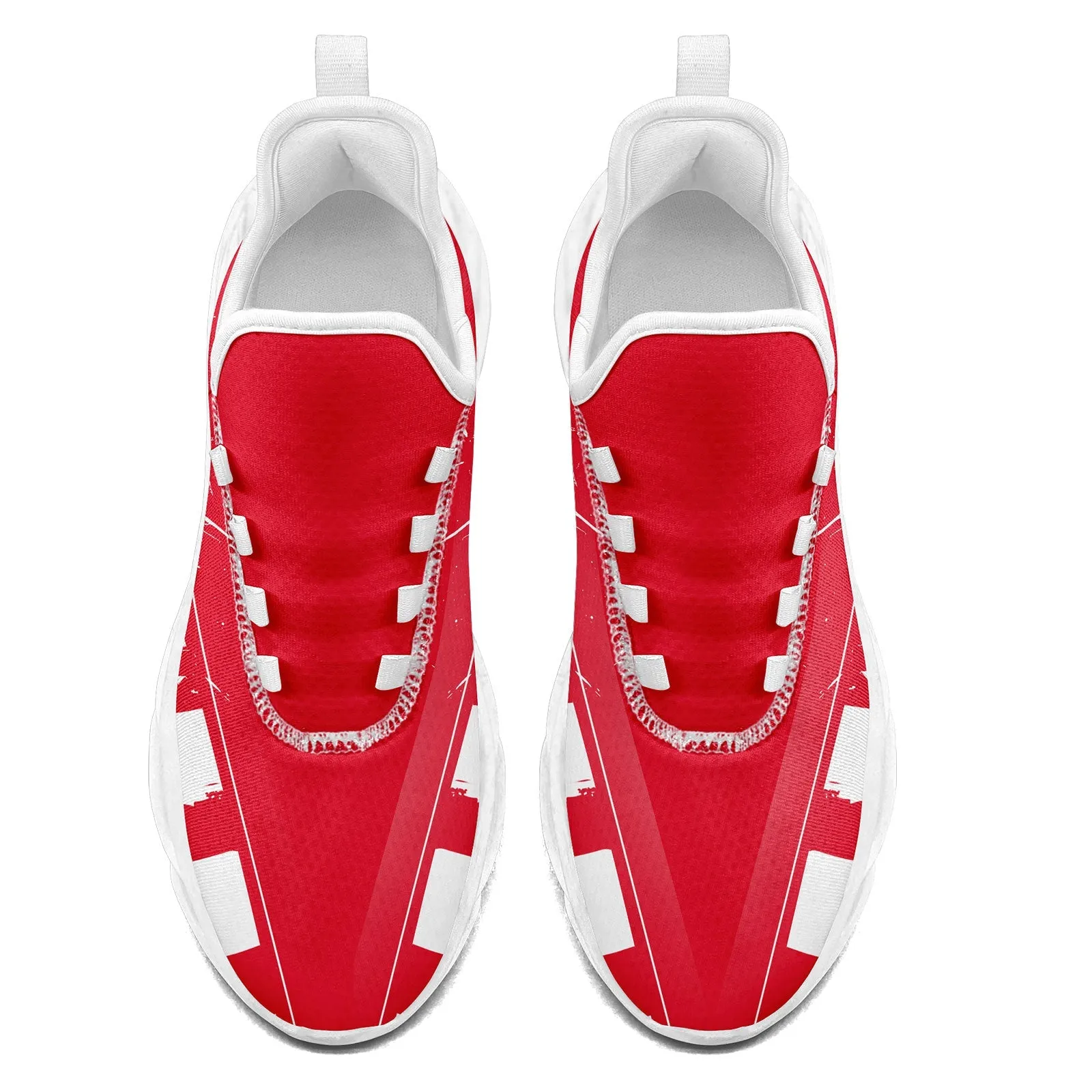 Custom Red White Kansas City Maxsoul Shoes Personalized Sneaker FN003-D020260-18 Custom Online