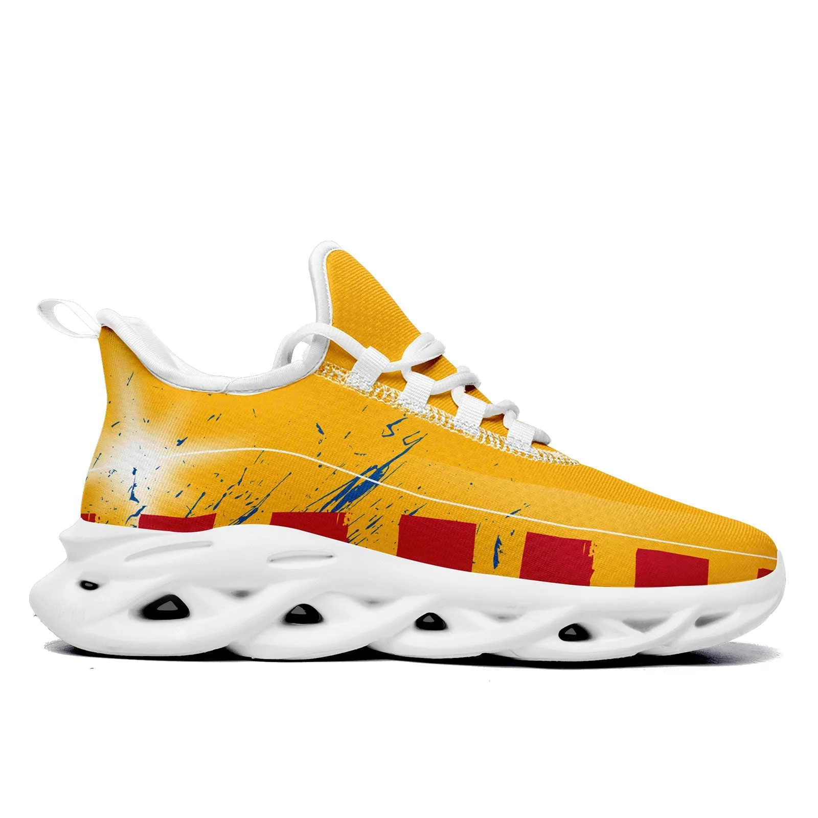 Custom Yellow Red Blue Pittsburgh Maxsoul Shoes Personalized Sneaker FN003-D020260-30 Custom Online