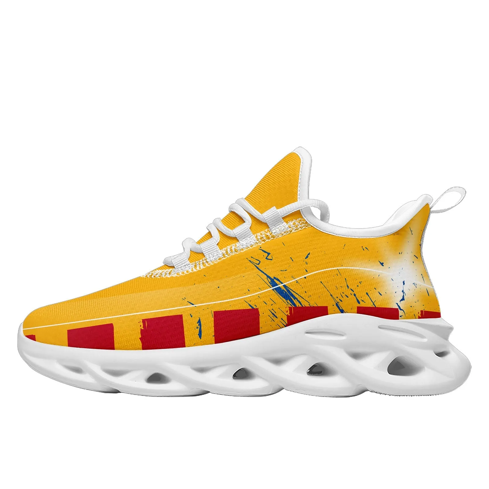 Custom Yellow Red Blue Pittsburgh Maxsoul Shoes Personalized Sneaker FN003-D020260-30 Custom Online