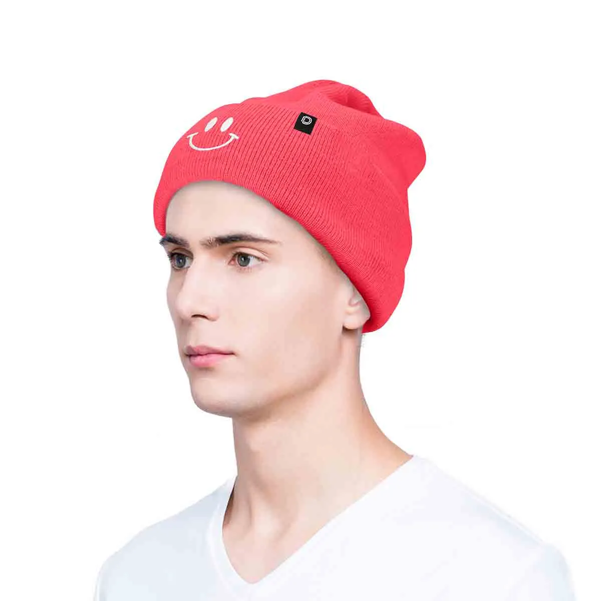 Dalix Smile Face Beanie