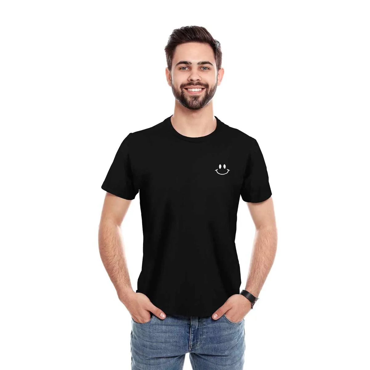 Dalix Smile Face T-Shirt