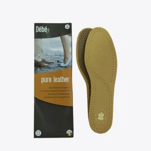 DEBE Pure Leather Insole Beige -