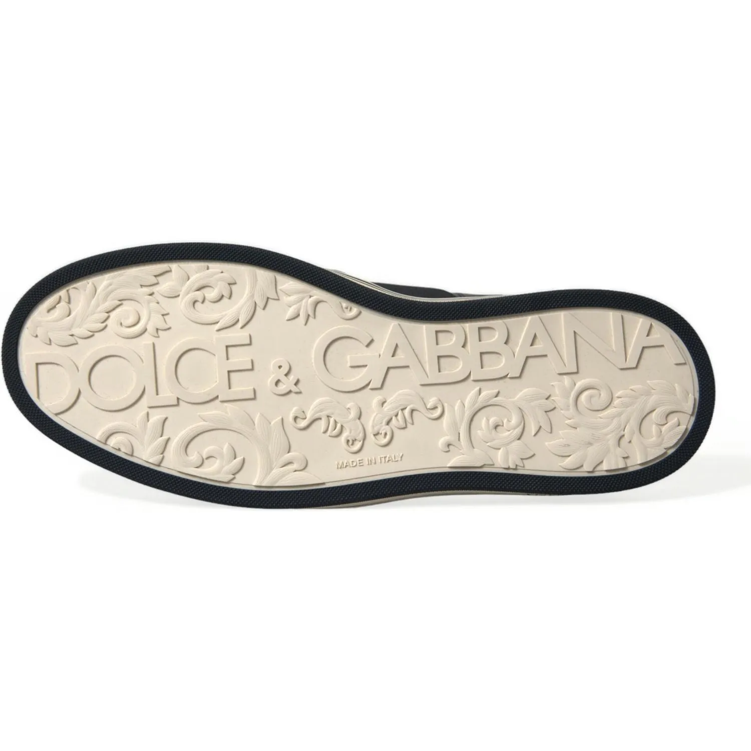 Dolce & Gabbana Elegant Crocodile Leather Low-Top Sneakers