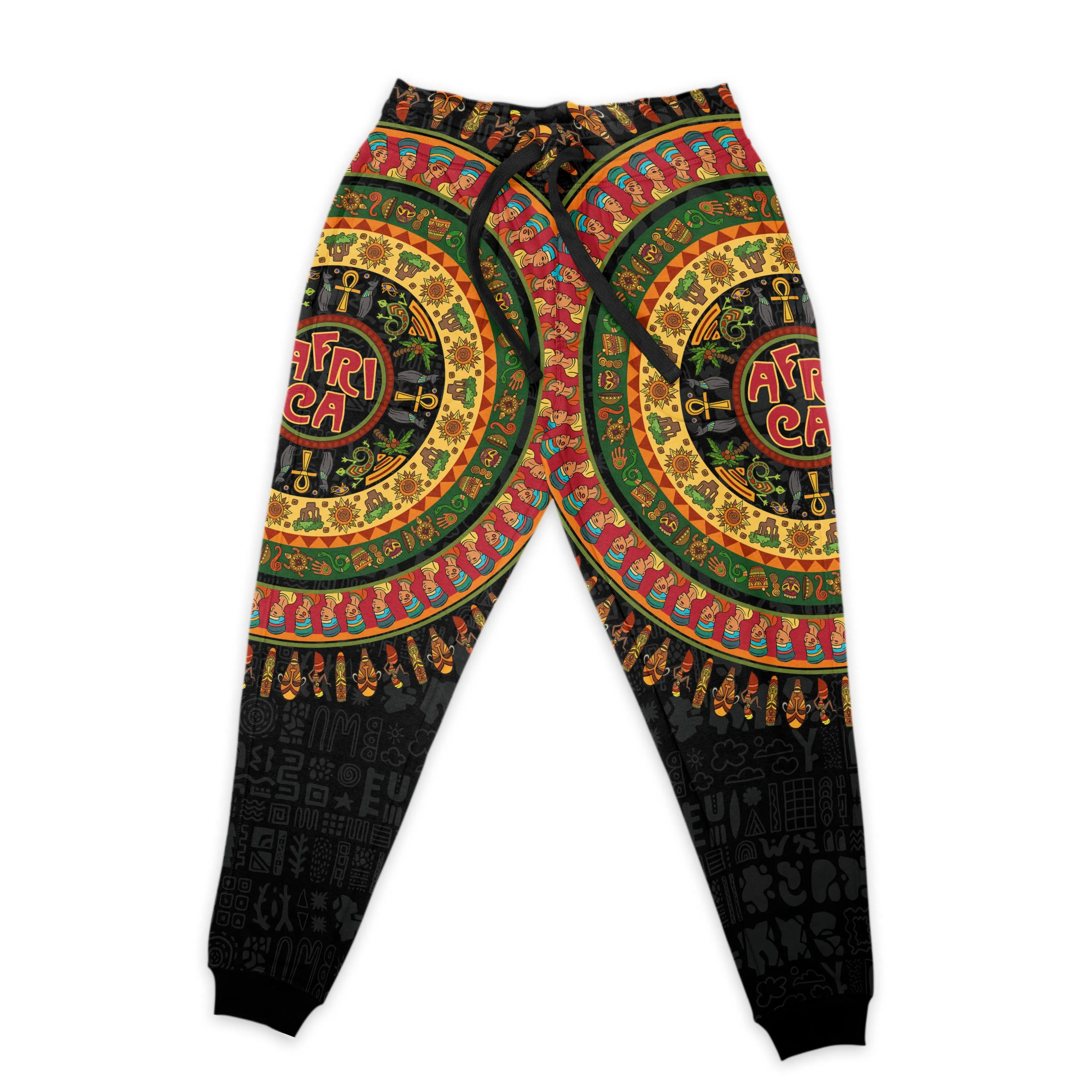 Doodle African Elements Joggers