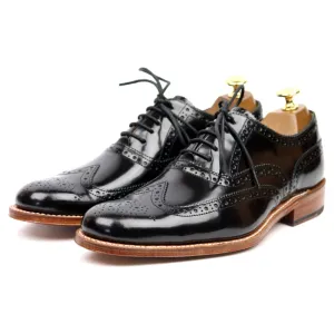 'Dylan' Black Leather Brogues UK 6 F