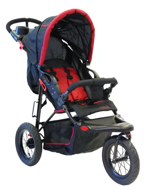 Edinburgh Trend 3 Wheel Stroller Red