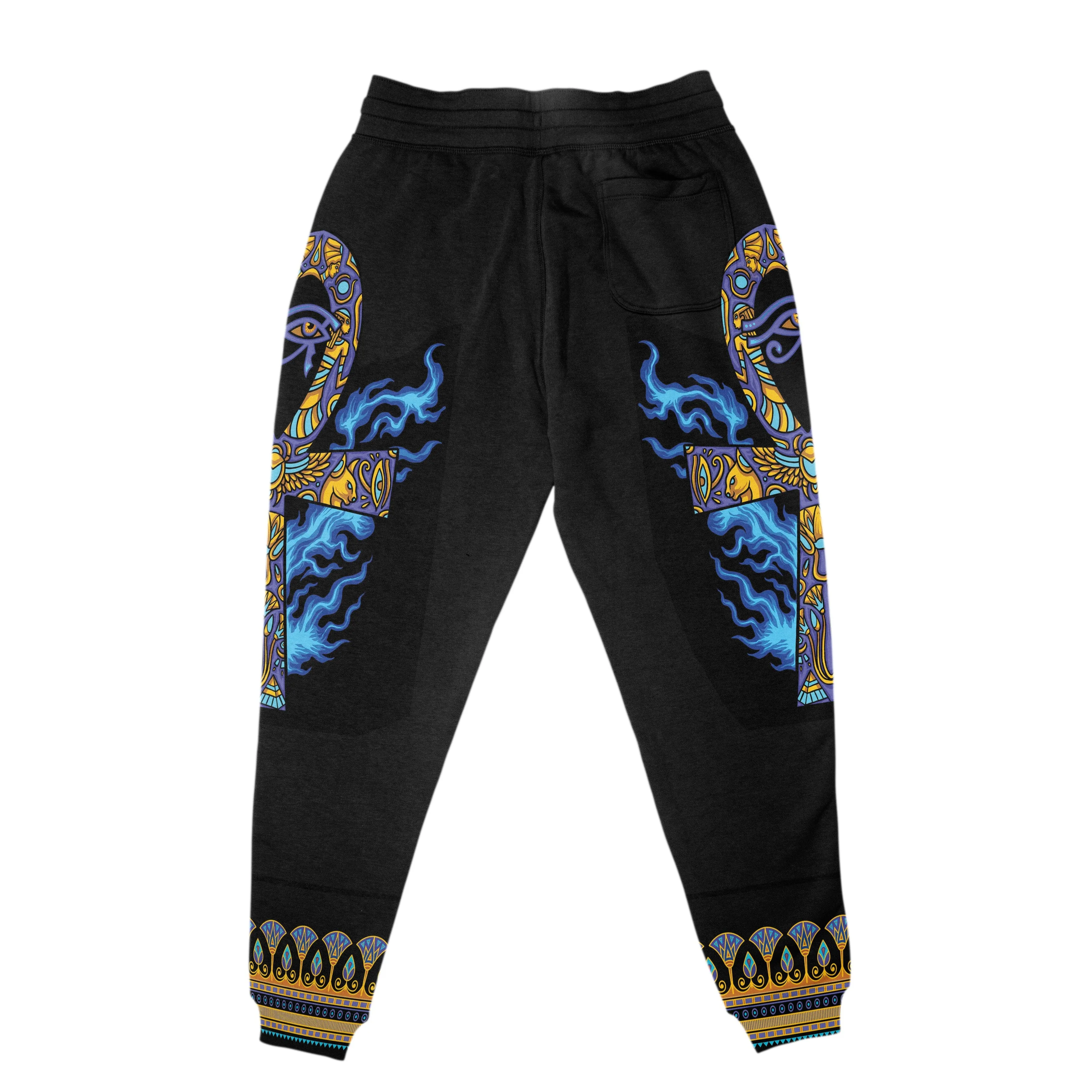 Egyptian Ankh Ft Eye Of Ra All-over Hoodie And Joggers Set