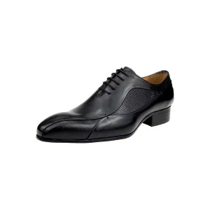 Elegant Brogue Nuptial Oxford Leather Shoes