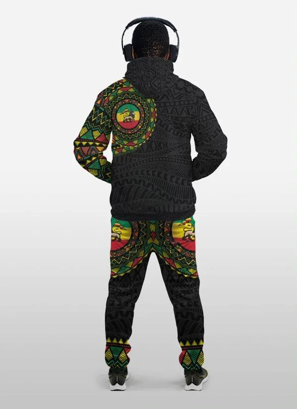 Ethiopia Flag All-over Hoodie And Joggers Set