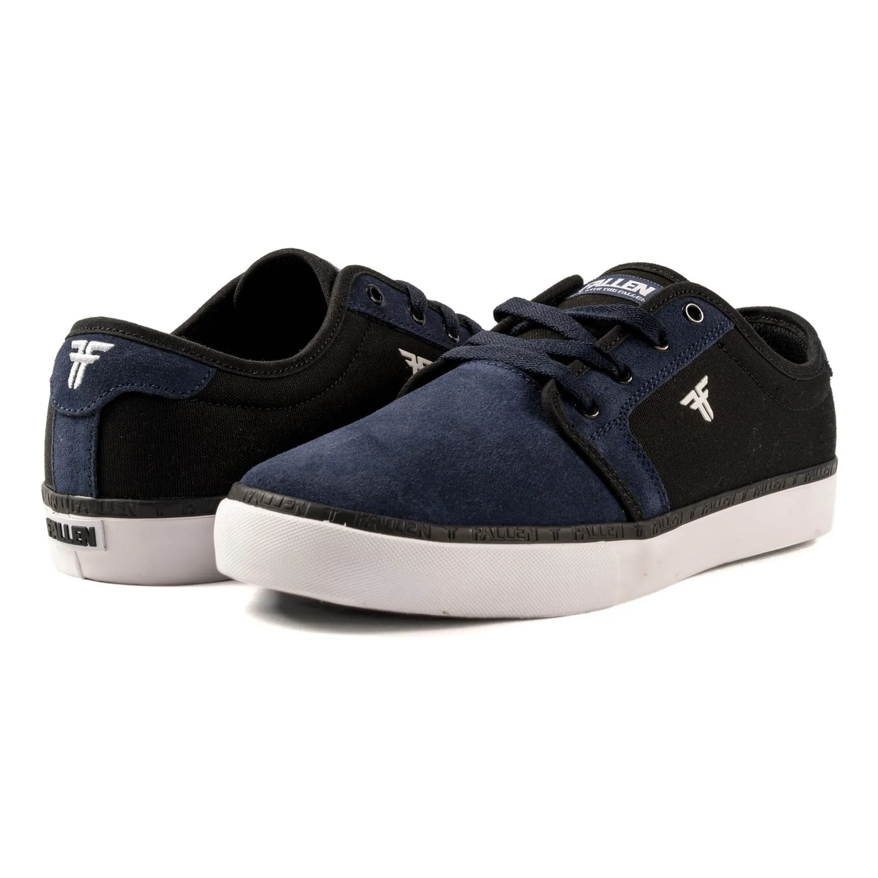 Fallen Forte Indigo Blue / Black Skateboard Shoes