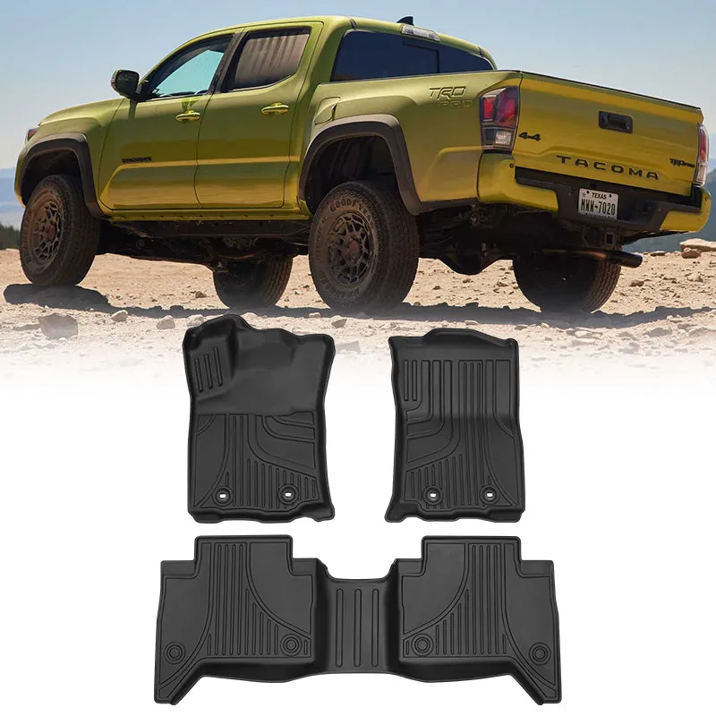 Floor Mats for 2016-Later Toyota Tacoma Double Cab