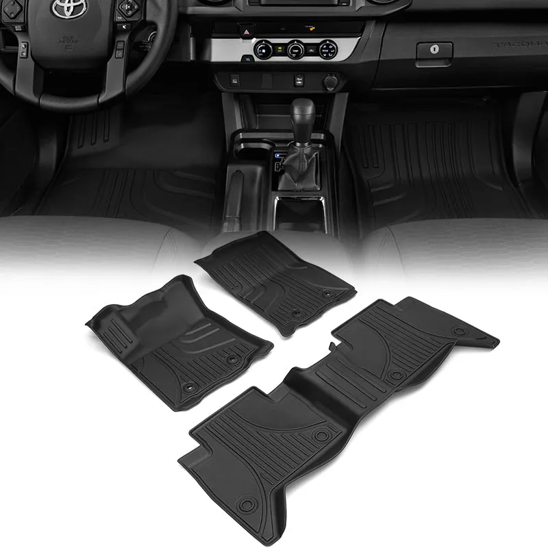 Floor Mats for 2016-Later Toyota Tacoma Double Cab