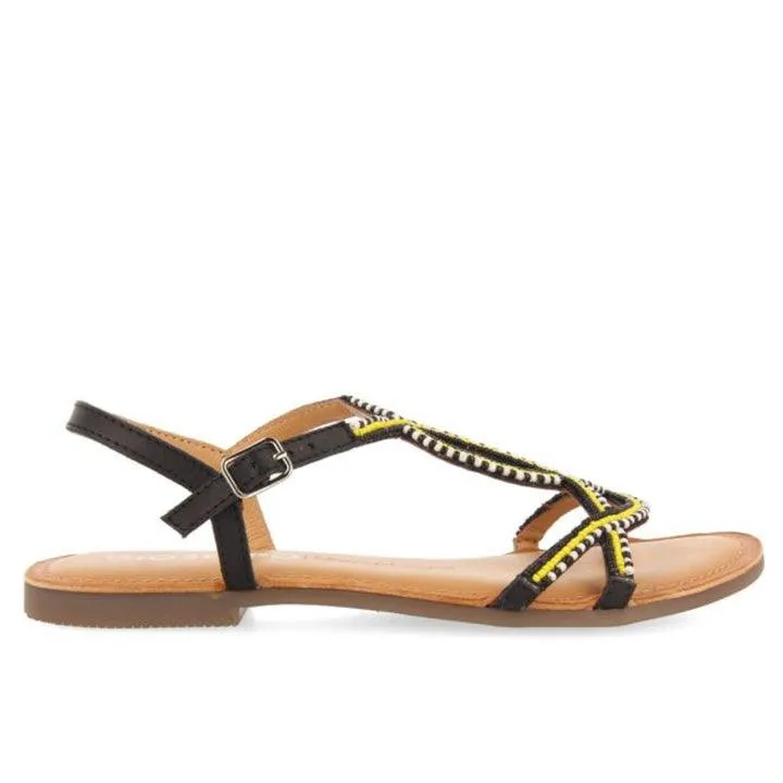 GIOSEPPO MAFALDA YELLOW SANDALS