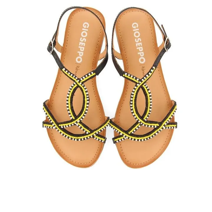 GIOSEPPO MAFALDA YELLOW SANDALS