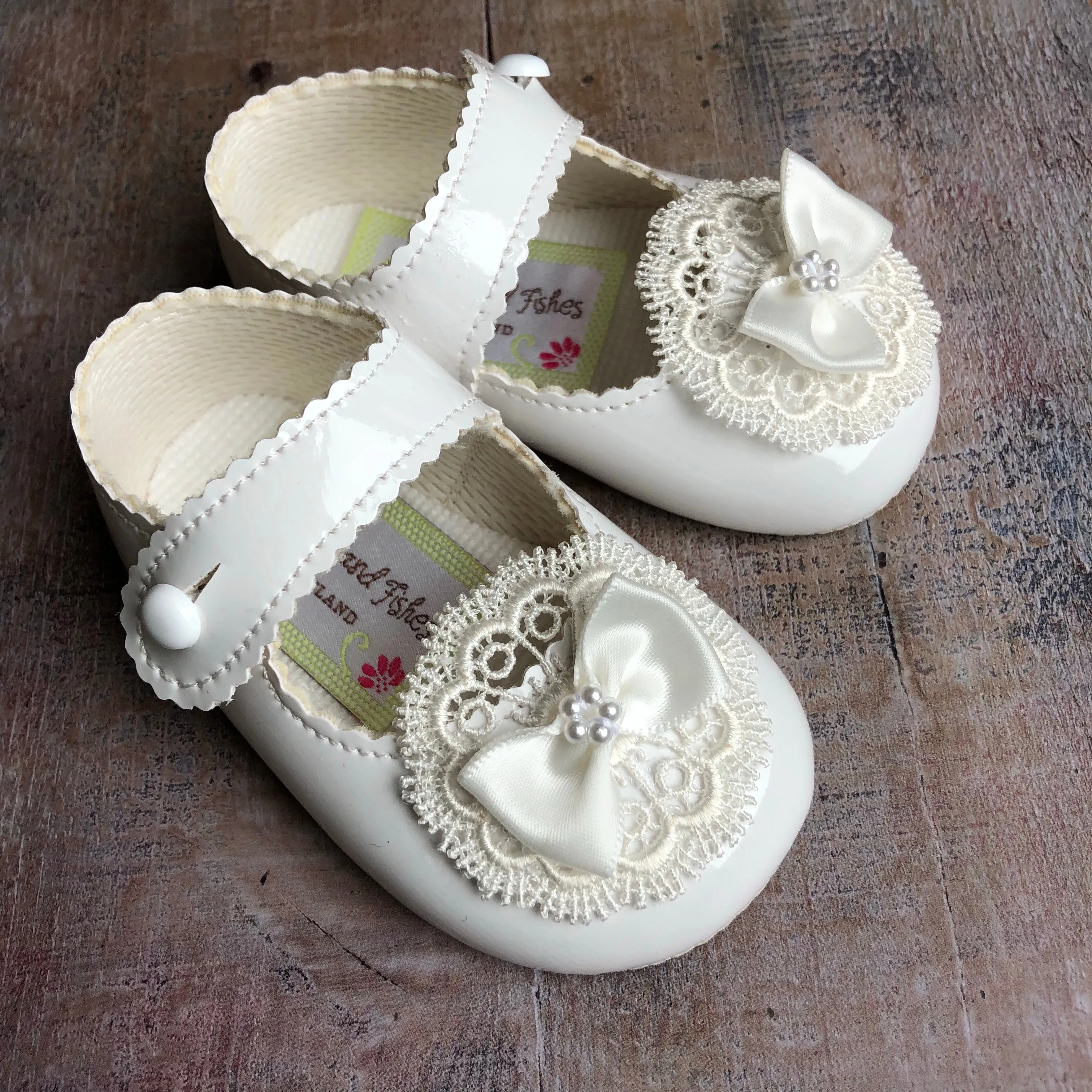 Girls Christening shoes ‘Valencia’