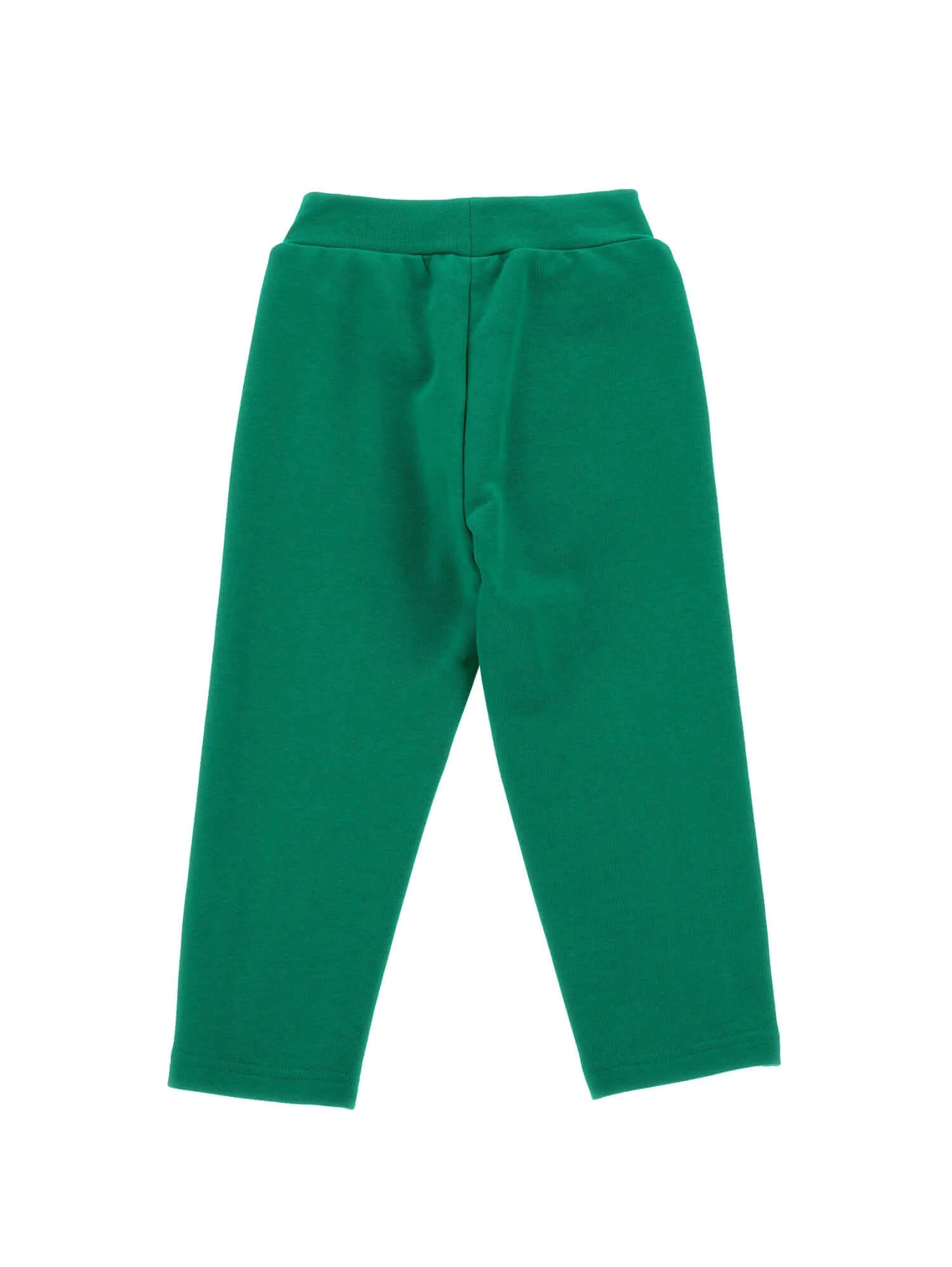 Girls Green Logo Jogging Bottoms