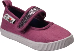 girl's toddler purple mary jane slip on sneaker Case of 18