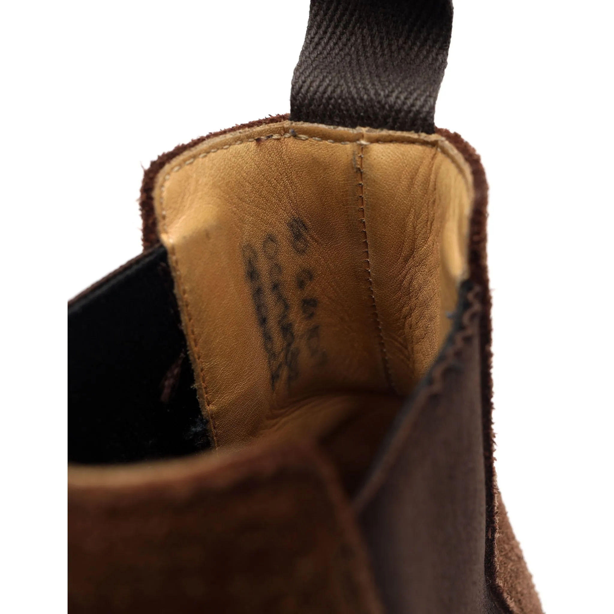 'Greenock' Brown Suede Chelsea Boots UK 6 G